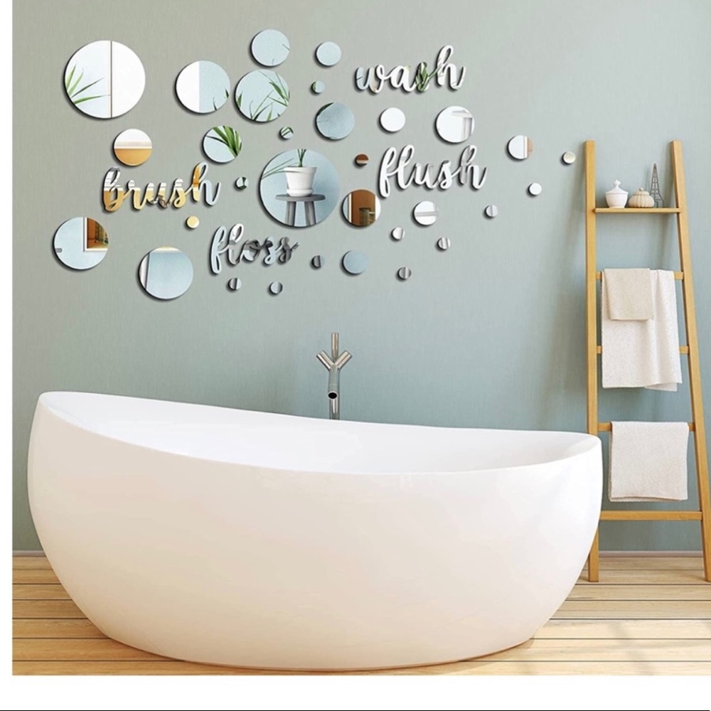 ✨Bathroom Mirror Wall Decor✨
